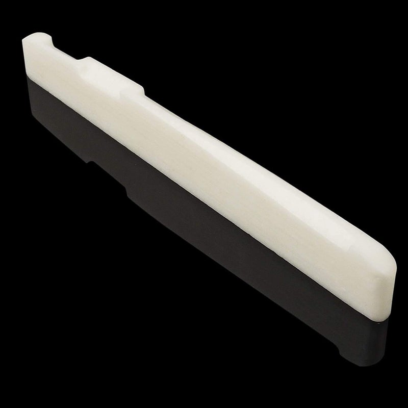 Mr.Power 6 Strings Guitar Bone Bridge Saddle and Nut Made of Real Bone (For Acoustic) - Image 3
